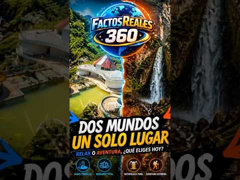 DOS MUNDOS EN UN SOLO LUGAR 😱🌿💧