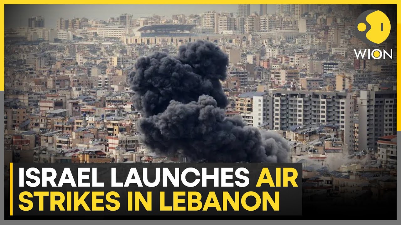 Israel-Lebanon Conflict: Airstrikes Carried Out in Southern Lebanon's Sohmor Village | WION NEWS