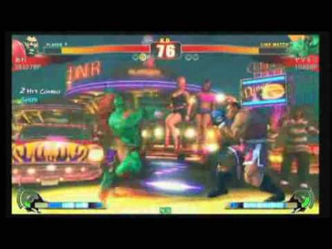 SF4:Awa (Bi) vs Yamamori (Bl) - Team Kanagawa vs Team Chiba - 17-10-2009