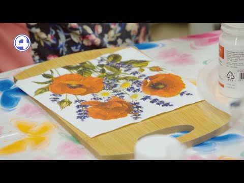 Мастер-класс по декупажу для родителей, чьи дети лежат в хосписе