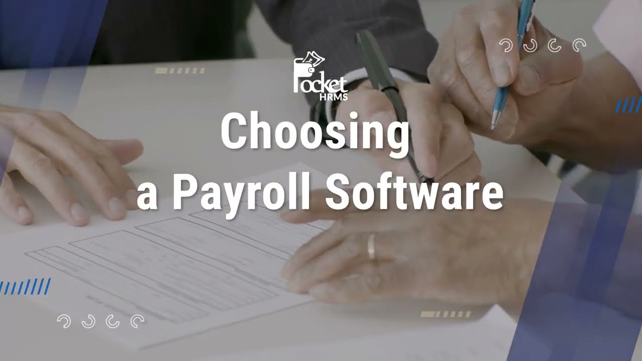 How to choose a Payroll Software | Pocket HRMS