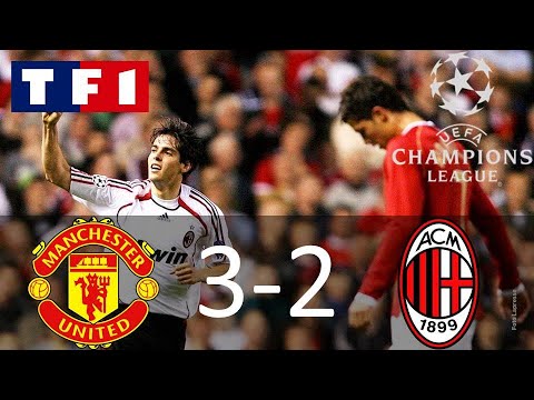 Manchester United 3-2 AC Milan | Demi-finale aller | Ligue des Champions 2006-2007 | TF1/FR