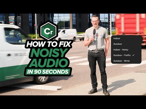 Effortless Audio Cleanup for Creators - CrumplePop in 90 seconds [Boris FX]