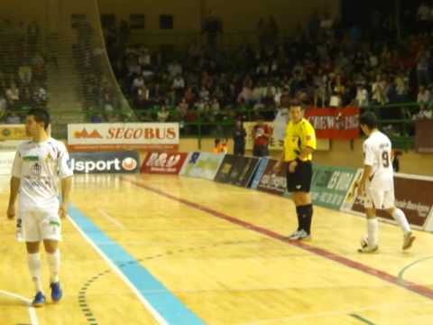 Partido Caja Segovia F. S. 3 - Sala 10 Zaragoza 4  6/11/2010