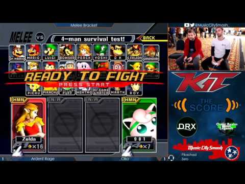 KIT2016 - Oko (Jigglypuff) vs Ardent Rage (Sheik) - Melee Bracket
