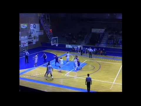 02.11.2014. Okk Jagodina- Okk Beograd 94-90 Nisavic Ognjen Nr.14 White jersey