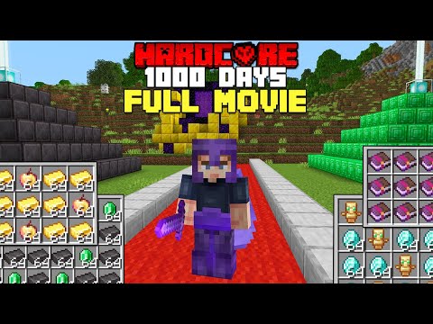 I Survived 1000 Days in Hardcore Minecraft 1.19 [Full Movie]