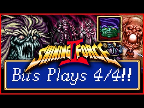 Let's Play Shining Force II / 2 (Ouch! Difficulty) - Return to Grans - Part 4/4