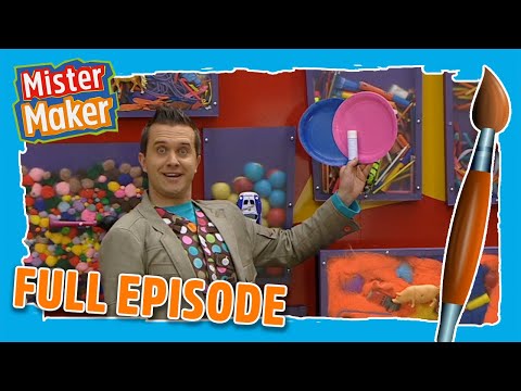 Tartan Pattern Make | Episode 9 | Full Episode | Mister Maker Comes To Town