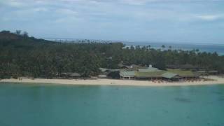 preview picture of video 'Plantation Island Fiji Helicopter Takeoff'