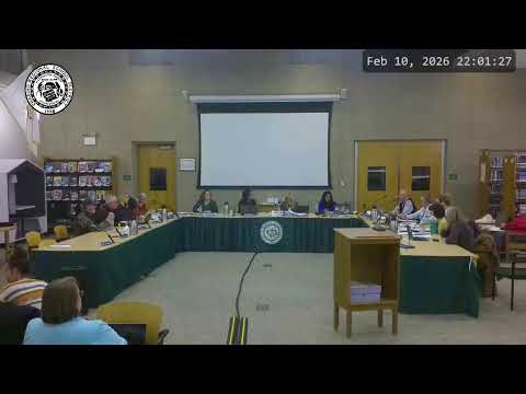 2026-02-10 School Committee Meeting