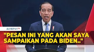 Download lagu [FULL] Pesan Jokowi untuk Presiden AS Joe Biden Soal Israel Palestina Usai Hadiri KTT OKI mp3