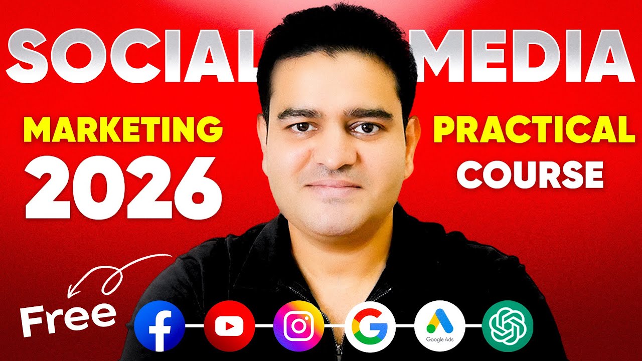 Social Media Marketing Full Course In Hindi 2026 | #socialmediamarketingcourse #marketingfundas