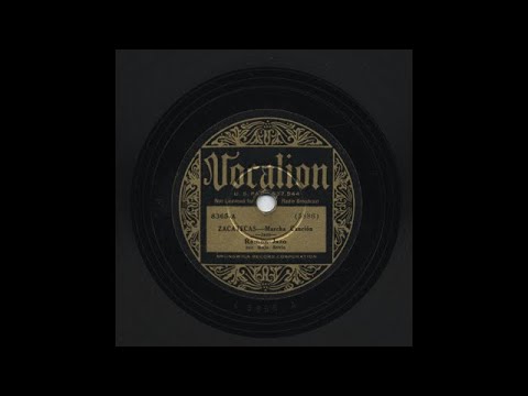 Ramón Jazo - Zacatecas - Vocalion 8365-A