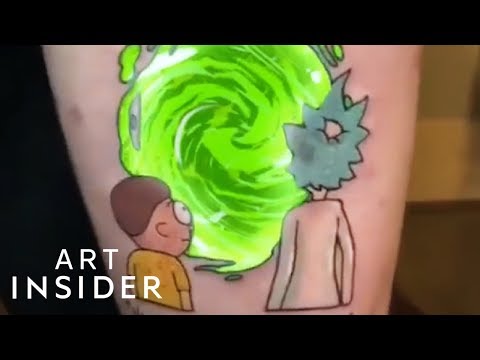 Green Screen Tattoos Let You Play Video On Your Skin