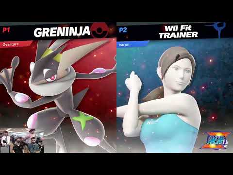 WaveDash 2023 Losers Semi-Final - TheZek (Greninja) Vs. varun (Wii Fit Trainer) - SSBU Tournament