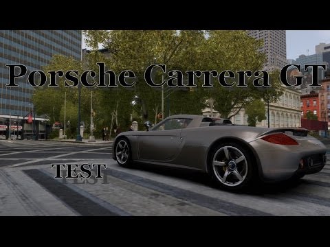 GTA IV Porsche Carrera GT Test  + Engine Sound