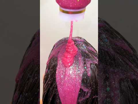 Glitter hair? 😱 #beautyhack orgn ​⁠@tessapeay