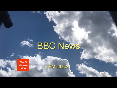 BBC News intro 6pm 29.6.21