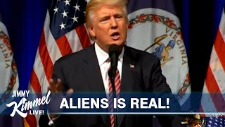 Trump Knows About Aliens and Hasn’t Said Anything?! video
