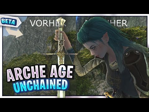 ArcheAge Unchained PTR - ersten Schritte durchs Tutorial und Grafik Vergleich | deutsch