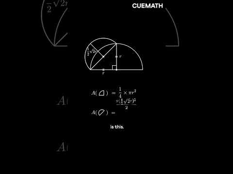 The Lune of Hippocrates — a crescent that equals a triangle
