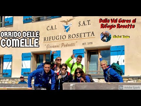 Rifugio Rosetta dalla Val Garès - Orrido delle Comelle - Canale d'Agordo