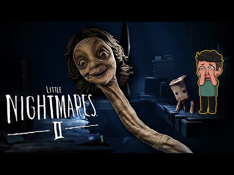 Playing Little Nightmares 2 For the first Time before Little Nightmares 3!