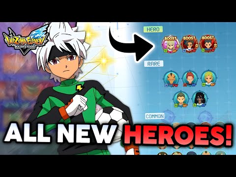 ALL NEW HEROES In Inazuma Eleven Victory Road!🤩
