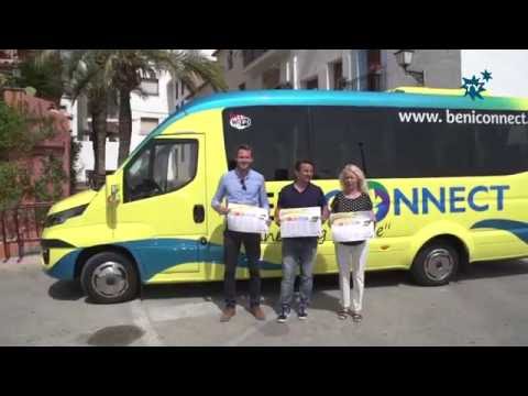 La Nucía conectada con el aeropuerto de Alicante por autobús gracias al servicio de Beniconnect