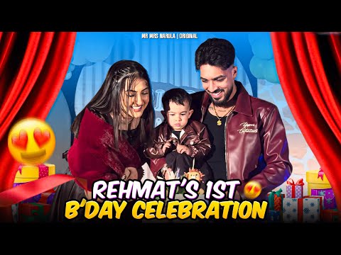 😍Rehmat First Bday Celebration | 🤫Kaun Kaun Aya | @MrMrsNarula 