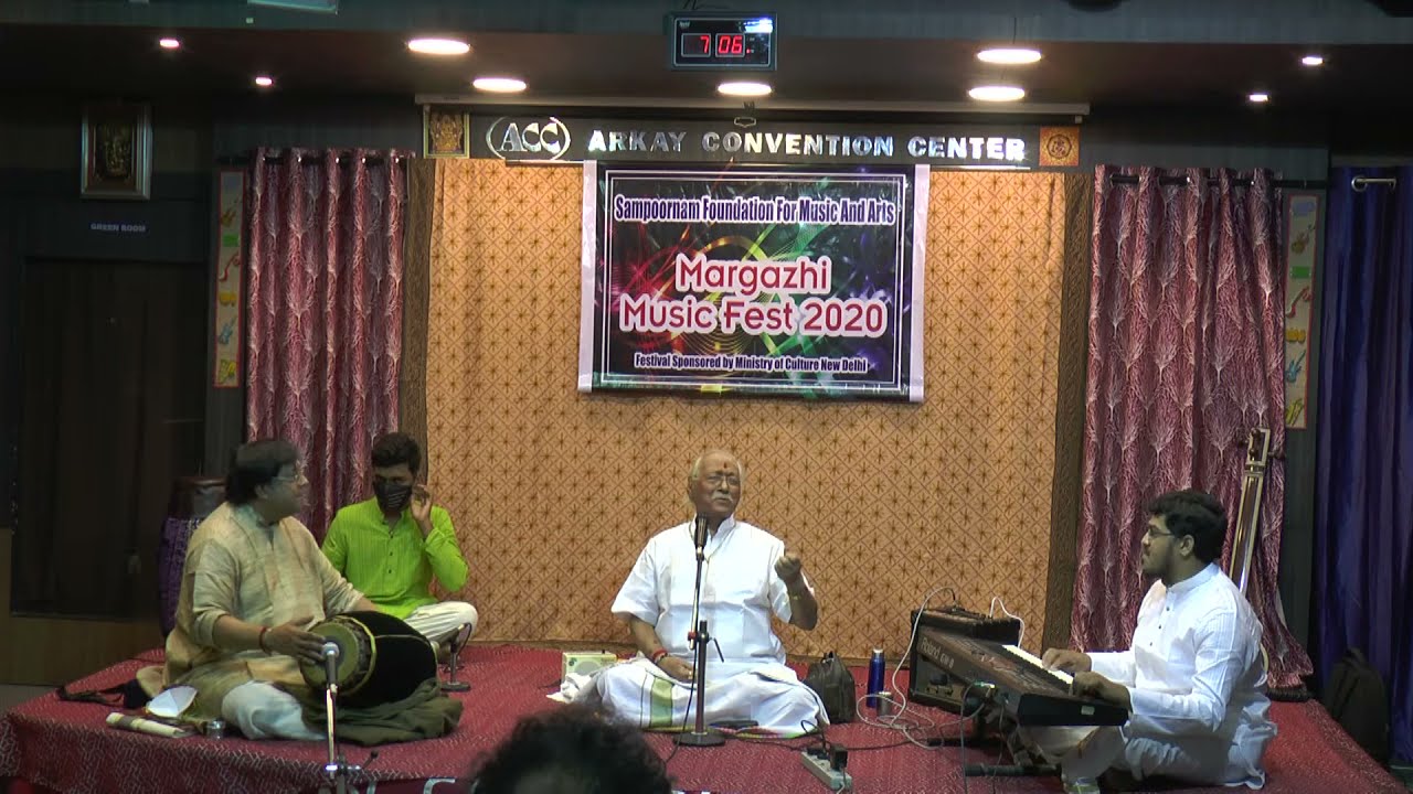 Sampoornam Foundations for Music and Arts-Dr.T.V.Gopalkrishnan  Vocal