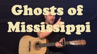 Ghosts of Mississippi (The SteelDrivers) Easy Strum Guitar Lesson Chords Licks How to Play Tutorial