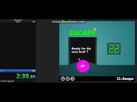 40xEscape Speedrun World Record in 4:28