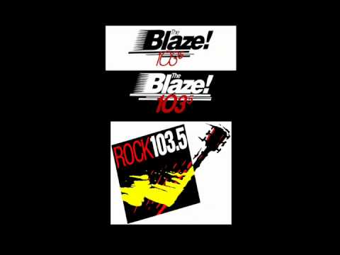 103.5 The Blaze (WWBZ-FM) becomes ROCK 103.5 (WRCX-FM) July 1, 1994  Chicago Rock radio.
