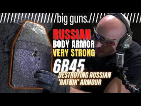 How's Strong Russian Body Armor "PROVED TEST"