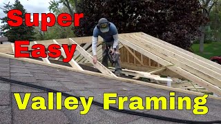Installing Jack Rafters/Valley Rafters Alone | How To | MY DIY