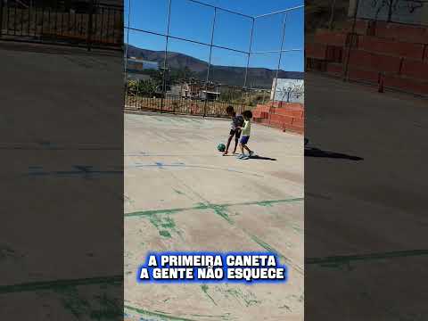 a primeira caneta, a gente nunca esquece #futebol #caminhoparaumavidamelhor #futsal
