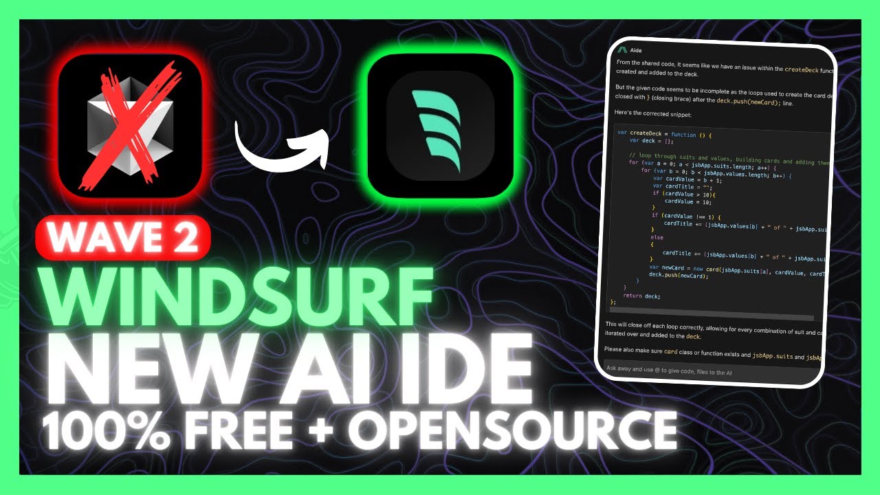 Windsurf IDE UPDATE: AI Editor - Cursor Alternative That's FREE & LOCAL!(Autonomous, Web Commands)