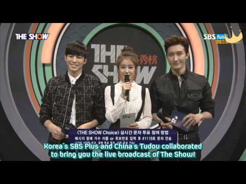 [Diadem Subs] 150414 THE SHOW Jiyeon, Zhoumi & Hongbin MC CUT