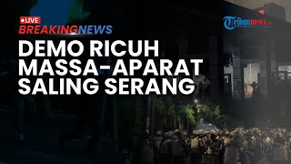 BREAKING NEWS: Aksi Demo di DPR RI Ricuh hingga Petang, Massa Lempari Polisi dengan Bom Molotov