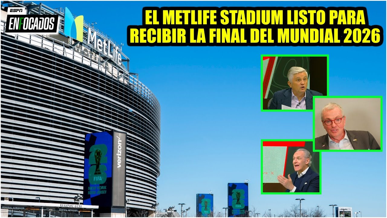 GOBERNADOR de NEW JERSEY confirma preparación TOTAL para la FINAL del MUNDIAL 2026 | Enfocados