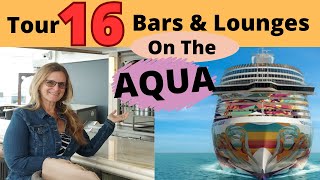 Discover NCL AQUA's MOST AMAZING Cruise Ship Bars At Sea