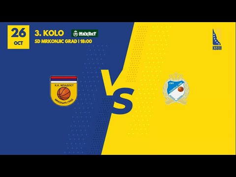 KK Mladost vs OKK Slavija 1996  | 3. kolo | MAXBET LIGA | 2025/2026