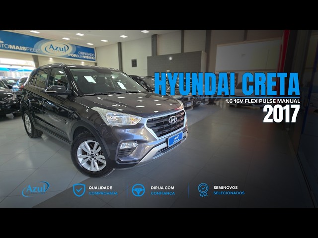Vídeo HYUNDAI CRETA 1.6 16V FLEX PULSE MANUAL