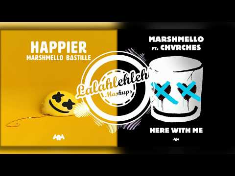 Happier With Me - Marshmello ft. Bastille & CHVRCHES (Mashup)