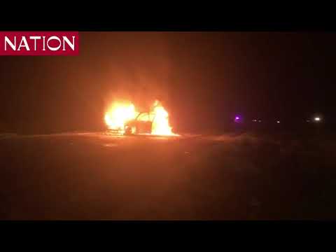 Kisii Deputy Governor's car set ablaze after fatal road accident