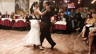 Betsabet Flores y Jonathan Spitel. Don Agustín Bardi (Pugliese) Doso milonga 4ago23