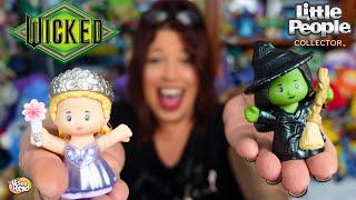 Little People Glinda & Elphaba Wicked: For Good Collector Figure Set Unboxed
