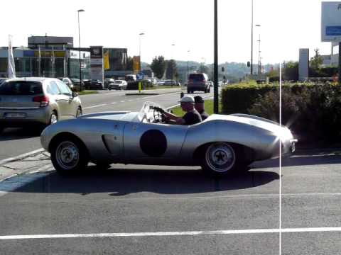 Very rare Arnolt-Bristol Bolide! Acceleration and lovely sound from BMW 328 engine!